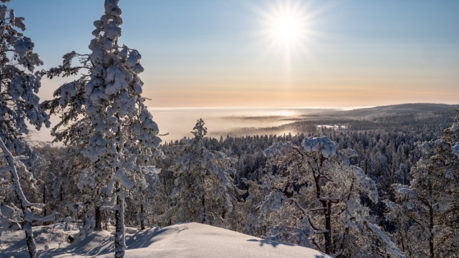 Vuokatti in Arctic Lakeland.